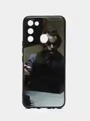 Зеленый чехол силиконовый на Tecno Spark 8C и Tecno Go 2022 (Текно Спарк 8С и Текно Го 2022)