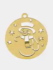 Елочные игрушки, деревянные, набор для росписи