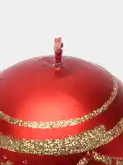 Красный набор из 2 Новогодних свечей