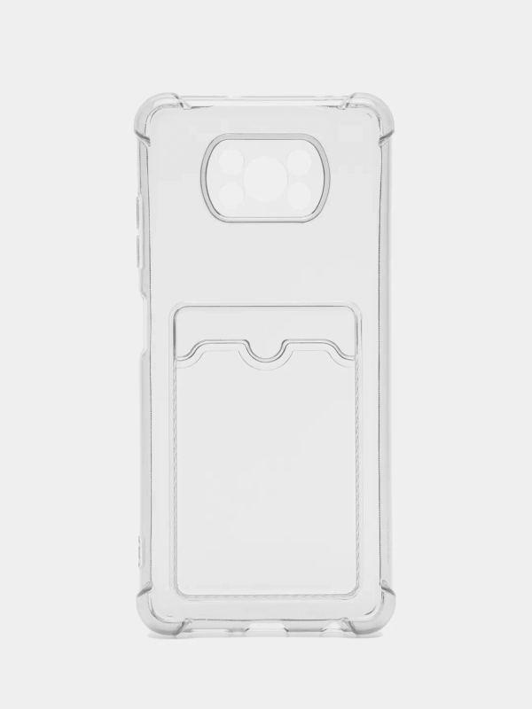 Чехол для Xiaomi Poco X3, Poco X3 NFS, Poco X3 Pro (Сяоми Поко Х3, Поко Х3 Про) прозрачный