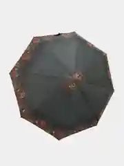 Угольный зонт автоматический, складной