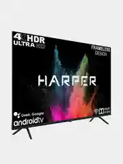 Телевизор Smart TV HARPER 50U770TS, диагональ экрана 50" Frameless 4K HDR, гарантия 2 года