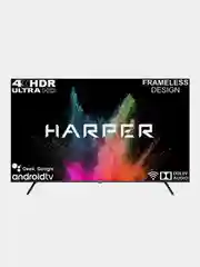 Телевизор Smart TV HARPER 50U770TS, диагональ экрана 50" Frameless 4K HDR, гарантия 2 года
