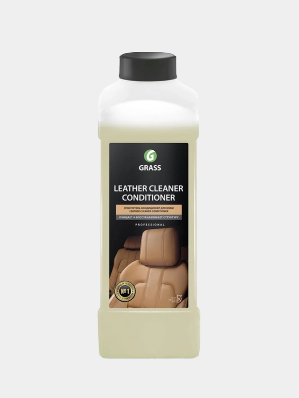 Кондиционер для кожи автомобиля Grass Leather Cleaner, 1л