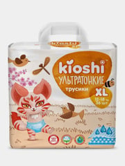 Подгузники-трусики KIOSHI, ультратонкие, XL, 12-18 кг, 36 штук