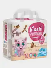 Подгузники-трусики KIOSHI, ультратонкие, L, 10-14 кг, 42 штуки