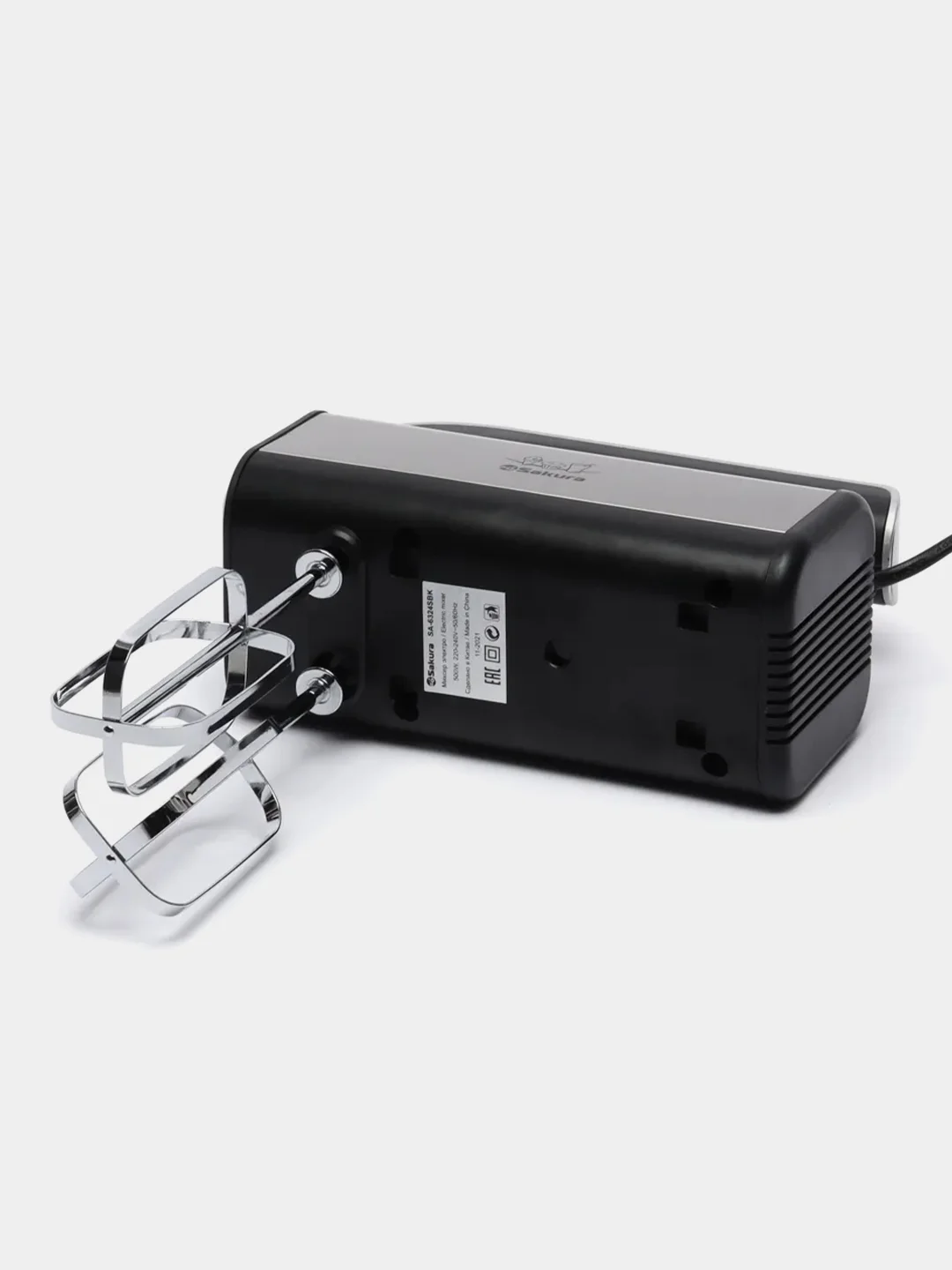 Серый меланж миксер Sakura SA-6324SBK Premium