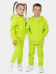 Салатовый костюм для мальчика, для девочки Утенок, флисовый
