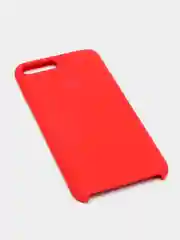 Красный чехол Silicone Case ( Чехол силиконовый ) для iPhone 7/  iPhone 7 plus
