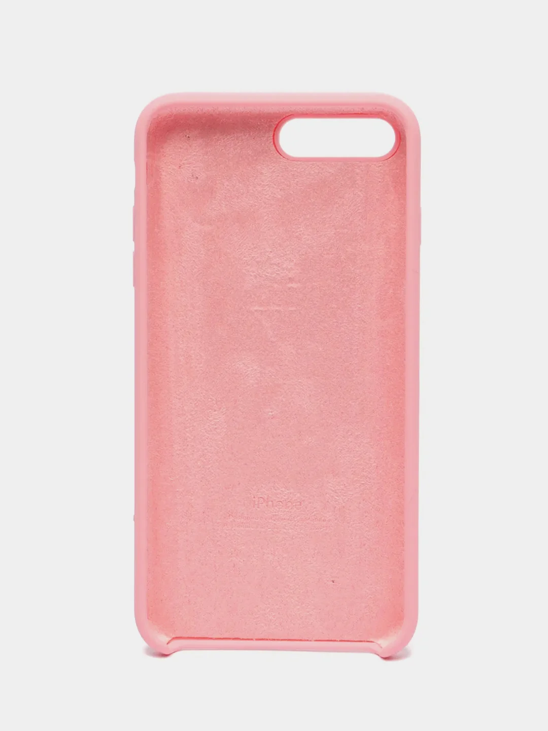 Розовый чехол Silicone Case ( Чехол силиконовый ) для iPhone 7/ iPhone 7 plus