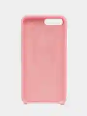 Розовый чехол Silicone Case ( Чехол силиконовый ) для iPhone 7/  iPhone 7 plus