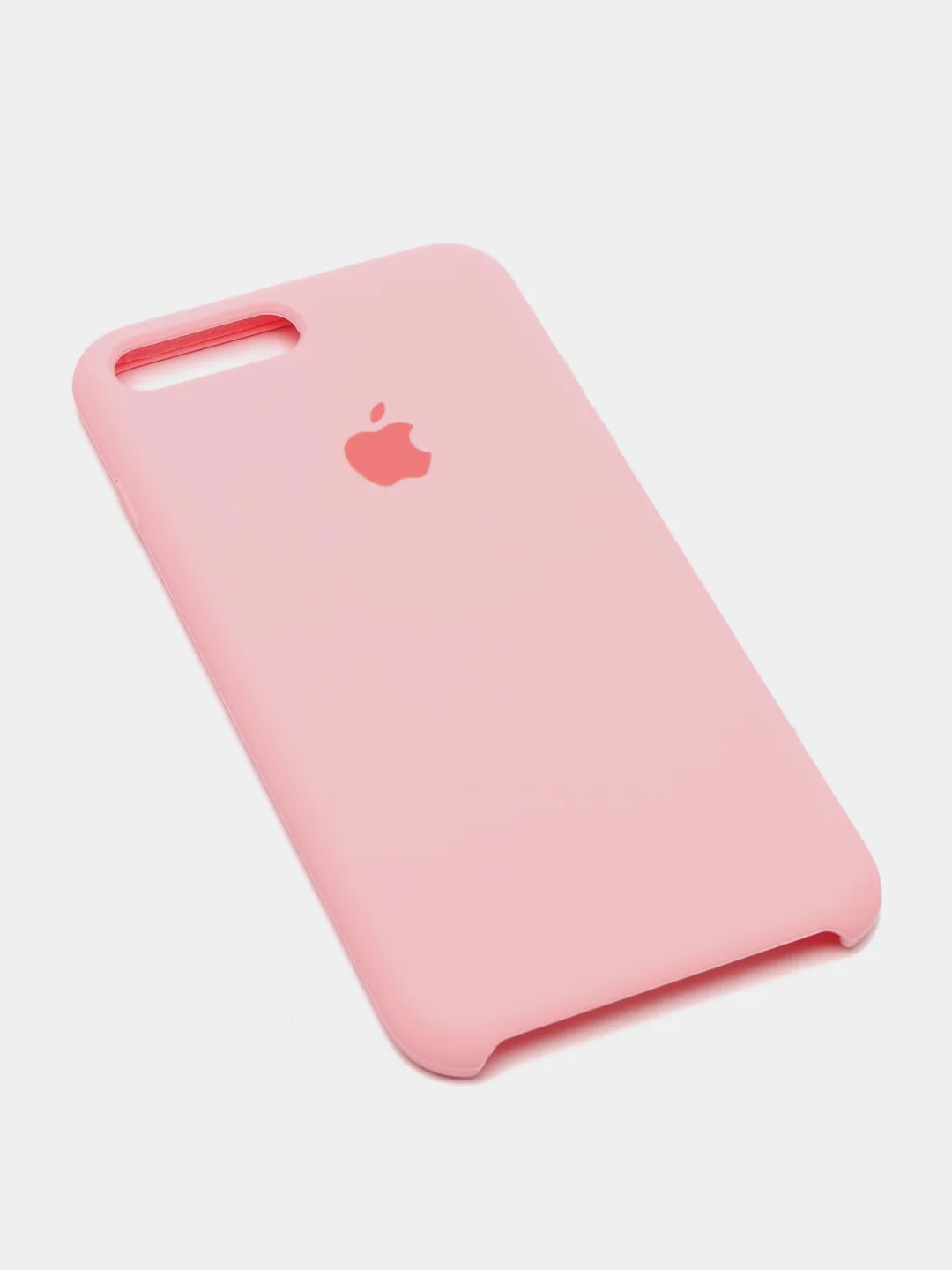 Розовый чехол Silicone Case ( Чехол силиконовый ) для iPhone 7/ iPhone 7 plus