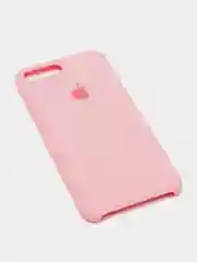 Розовый чехол Silicone Case ( Чехол силиконовый ) для iPhone 7/  iPhone 7 plus