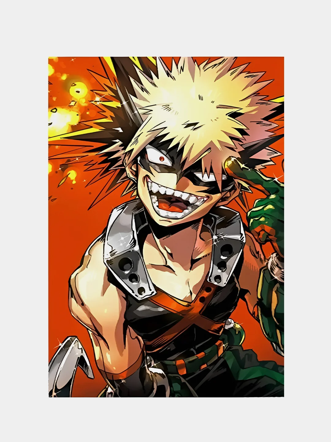 Индиго плакаты аниме Атака Титанов, Моя геройская академия. Atack on Titan, Boku no Hero academia