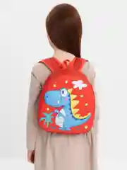 Красный рюкзак детский