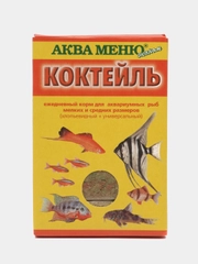 Корм Аква меню "Коктейль" для рыб, 15 г