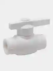 Кран шаровый полипропиленовый для воды дома сада d32 с латунным шаром Berke Plastic Турция