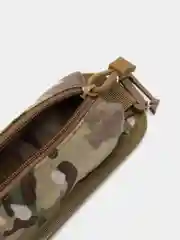 Зеленый подсумок для телефона и рации  на лямку рюкзака и сумки на Молли molli
