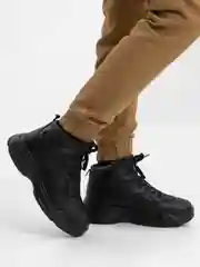 Черный мужские кроссовки, зимние, с мехом
