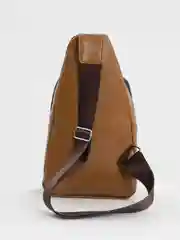 Коричневый сумка мужская