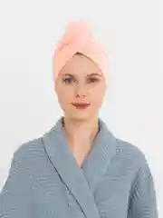 Конфетный полотенце,чалма, тюрбан для волос из микрофибры
