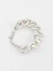 Серебряный браслет "Цепь" покрытие цвет серебро, 19 см