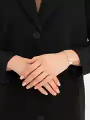 Белый браслет на руку, женский, регулируемый, 3 вида