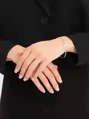 Серебряный браслет на руку, женский, регулируемый