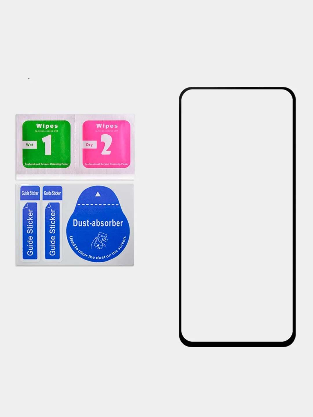 Защитное стекло для Samsung Galaxy A71 / Samsung Galaxy A72 на весь экран