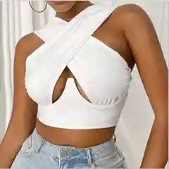 Белый топ корсетный, на косточках