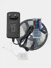 Набор RGB (лента 2835 60св/м незащищенная - 5 метров + блок питания + контроллер)