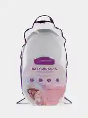 Подушка-кокон, позиционер с эффектом памяти "БЭЙБИ-Люлька" Размер:74х38х6/14 Пингвинчики