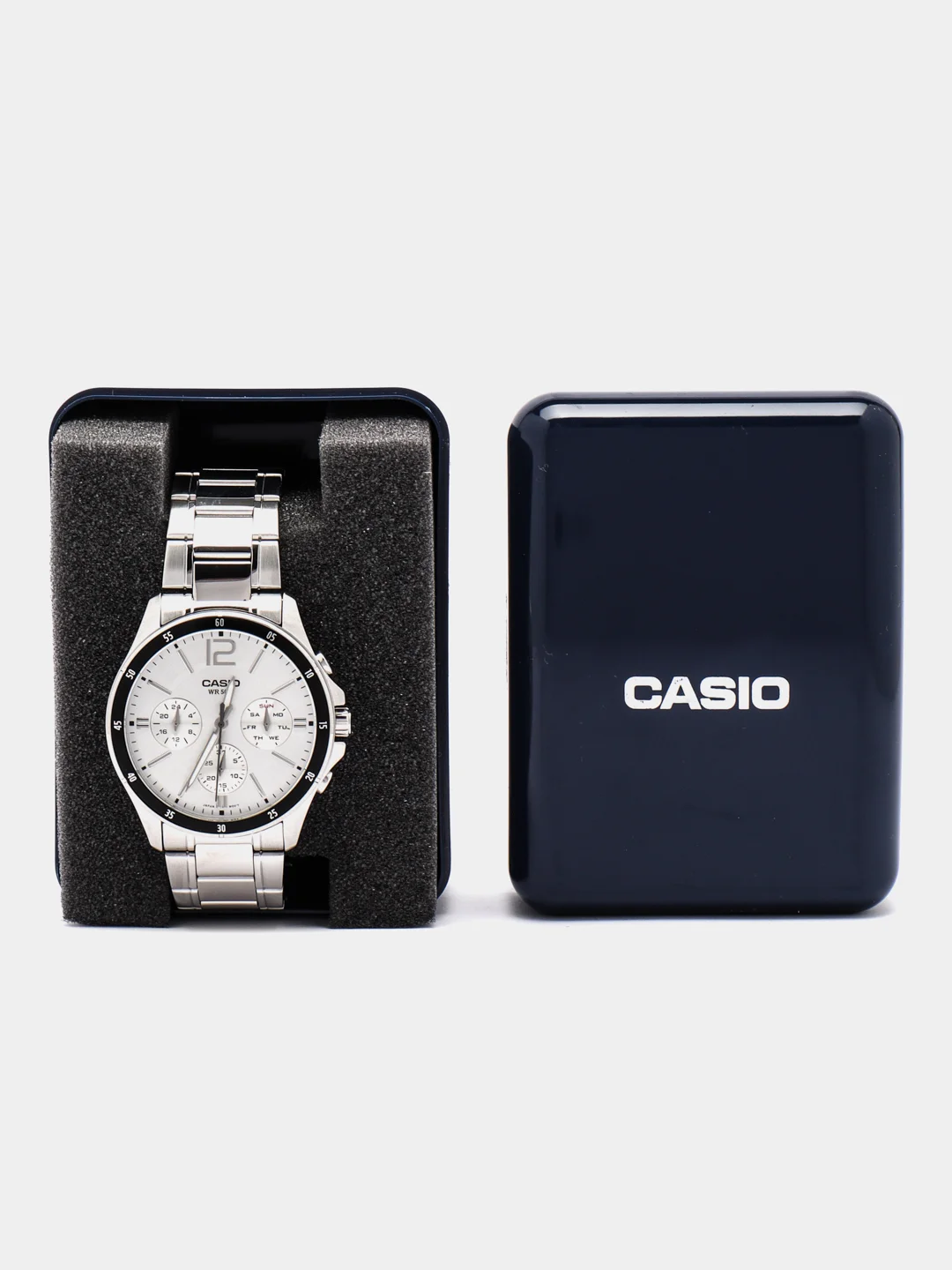 Белый часы наручные Casio MTP-1374