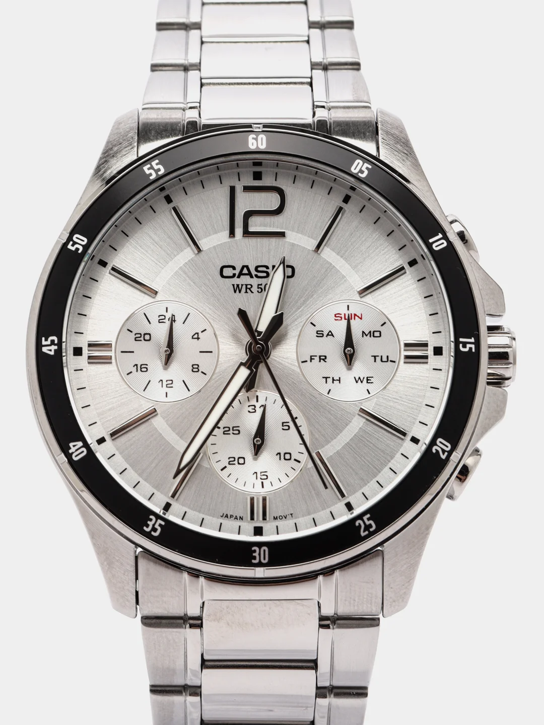 Белый часы наручные Casio MTP-1374