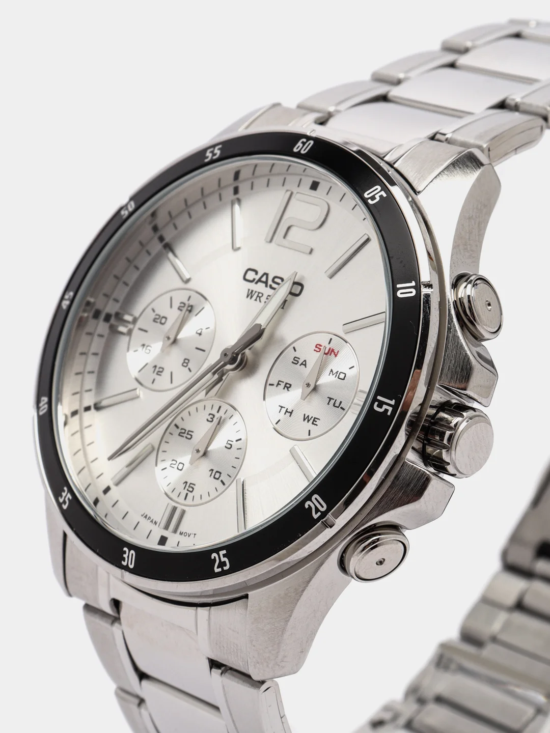 Белый часы наручные Casio MTP-1374