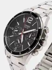 Серебряный часы наручные Casio MTP-1374