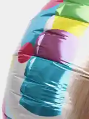 Воздушный шар с кукольным принтом