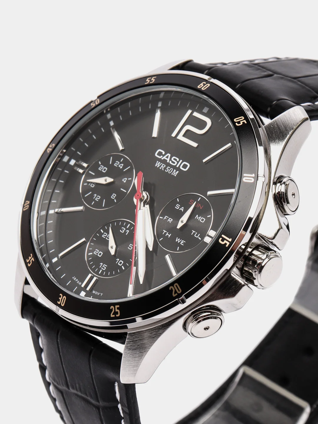 Черный часы наручные Casio MTP-1374