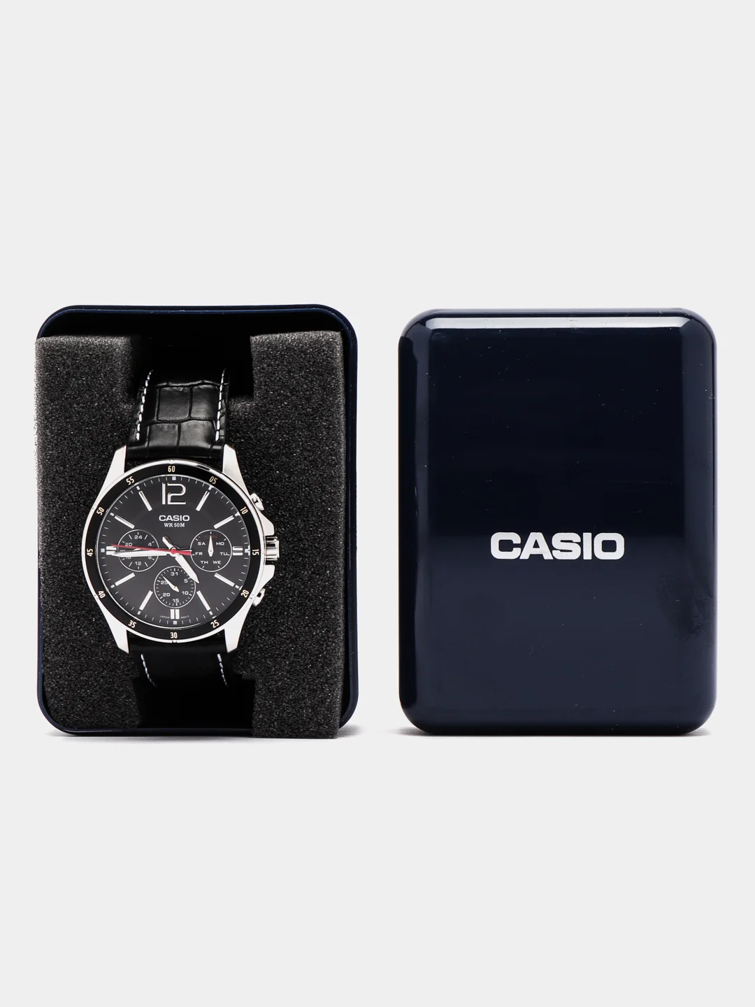 Черный часы наручные Casio MTP-1374