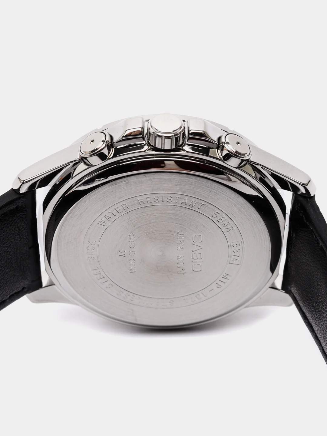 Черный часы наручные Casio MTP-1374