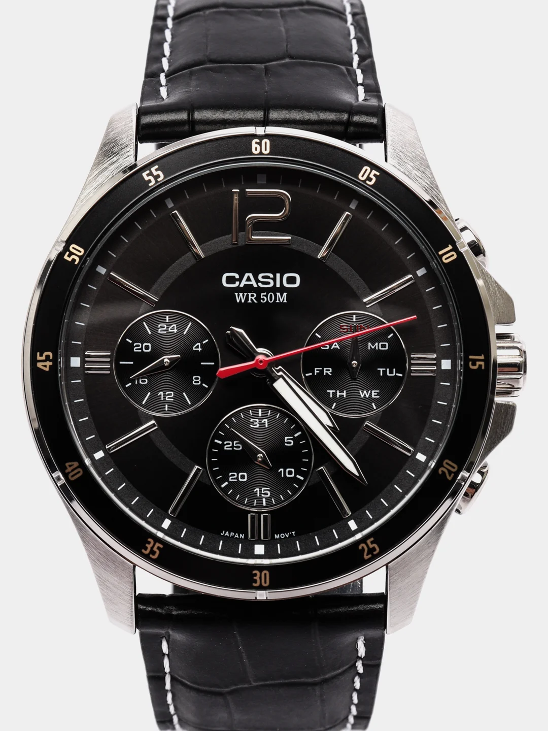 Черный часы наручные Casio MTP-1374