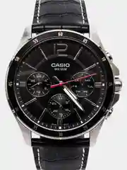 Черный часы наручные Casio MTP-1374