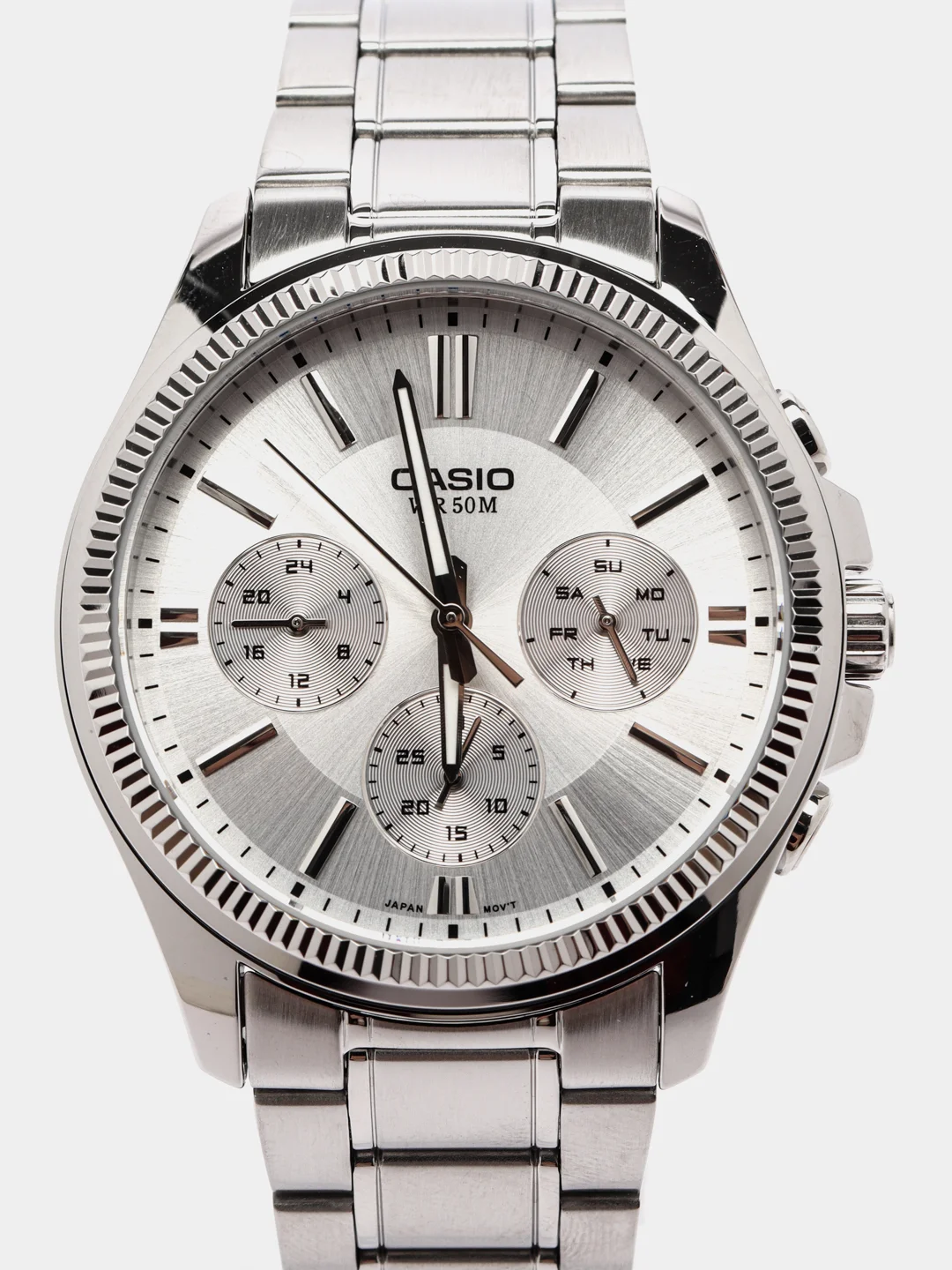 Белый часы наручные CASIO MTP-1375