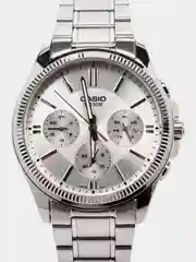 Белый часы наручные CASIO MTP-1375