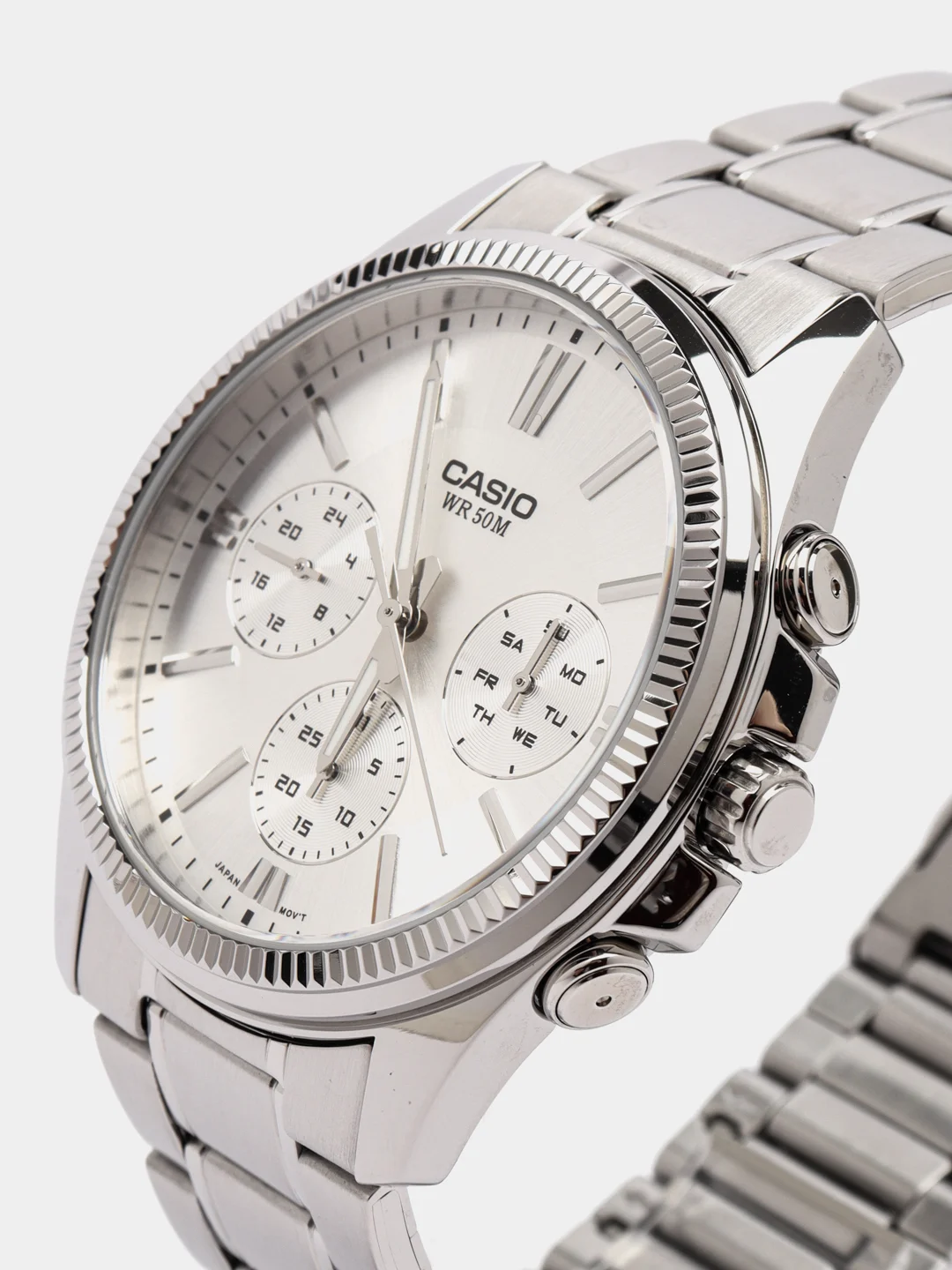 Белый часы наручные CASIO MTP-1375