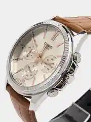Светло-оранжевый часы наручные CASIO MTP-1375