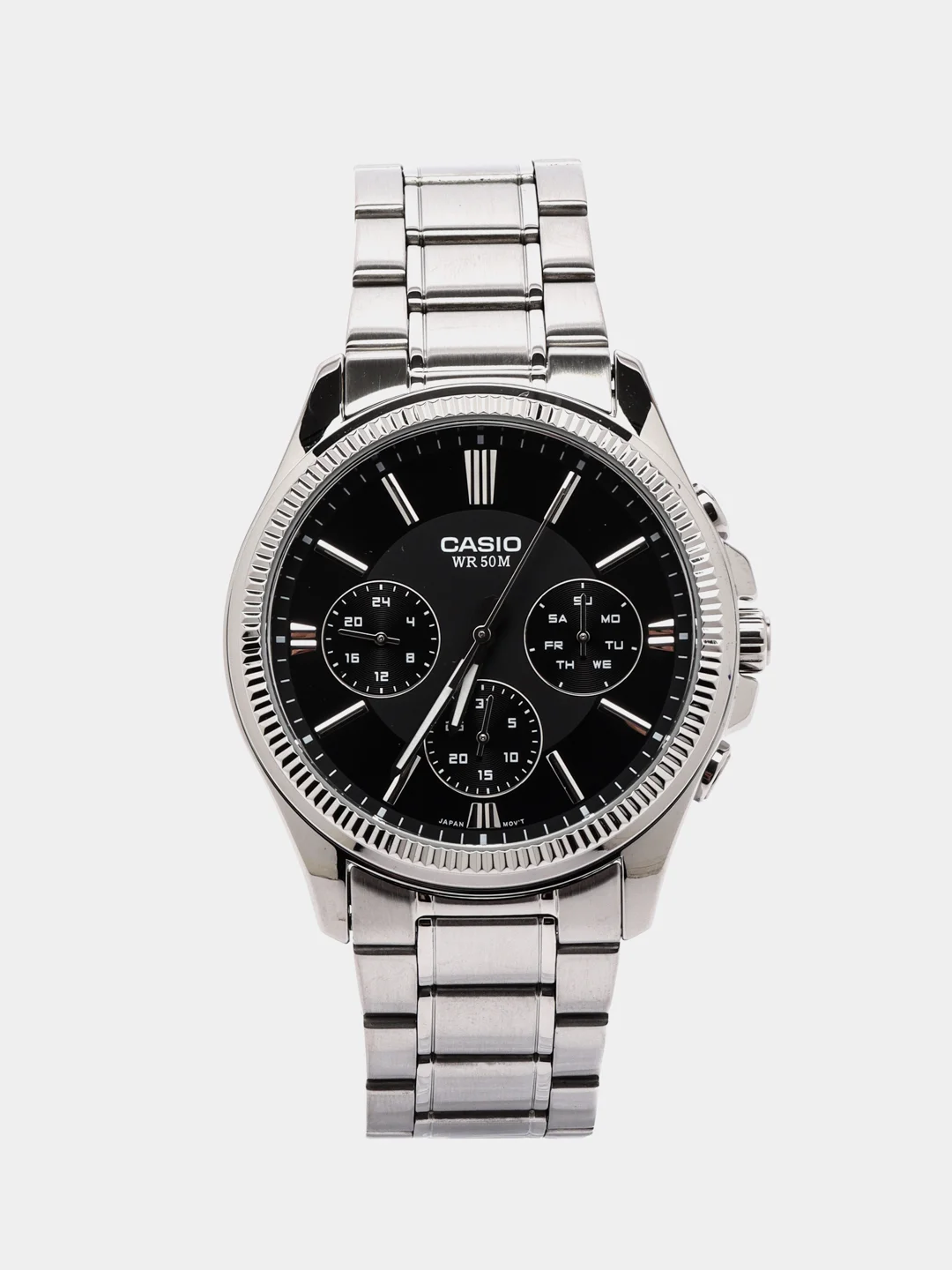 Серебряный часы наручные CASIO MTP-1375
