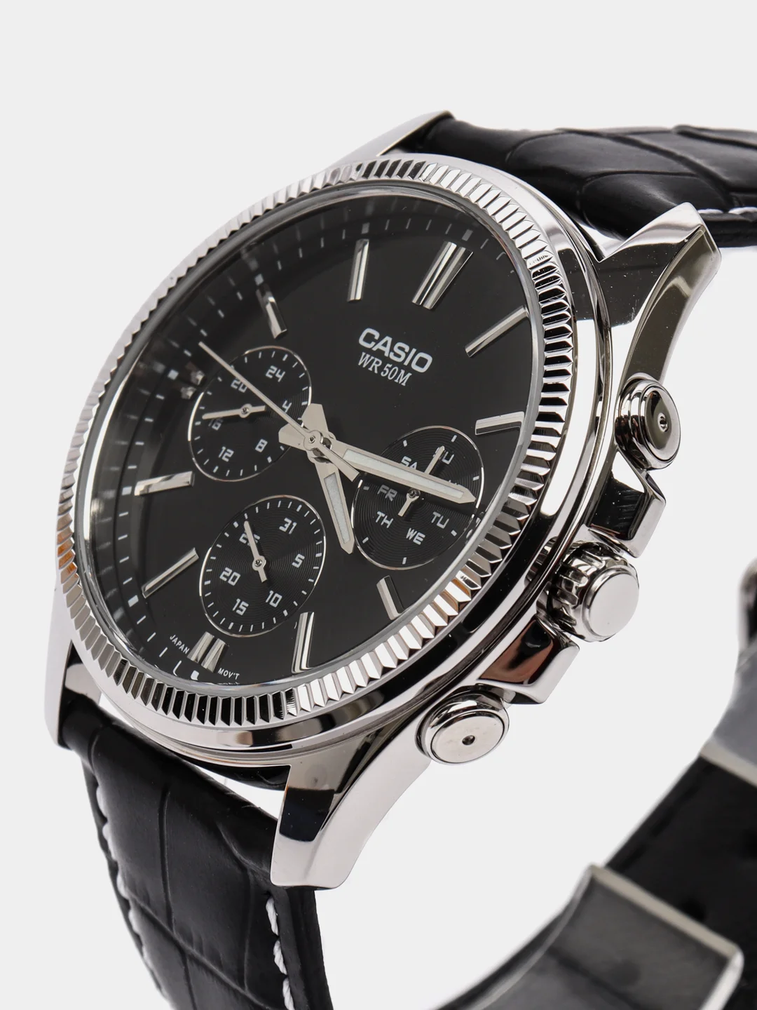 Черный часы наручные CASIO MTP-1375