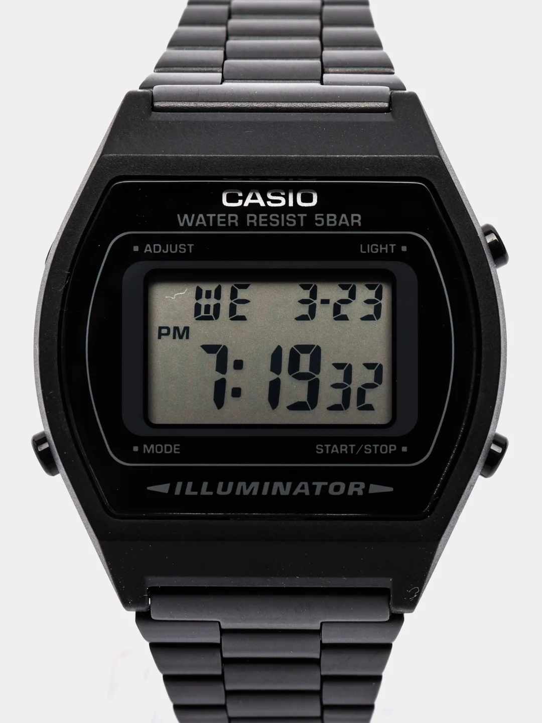 Хром часы наручные электронные Casio Vintage B640 / LW-204