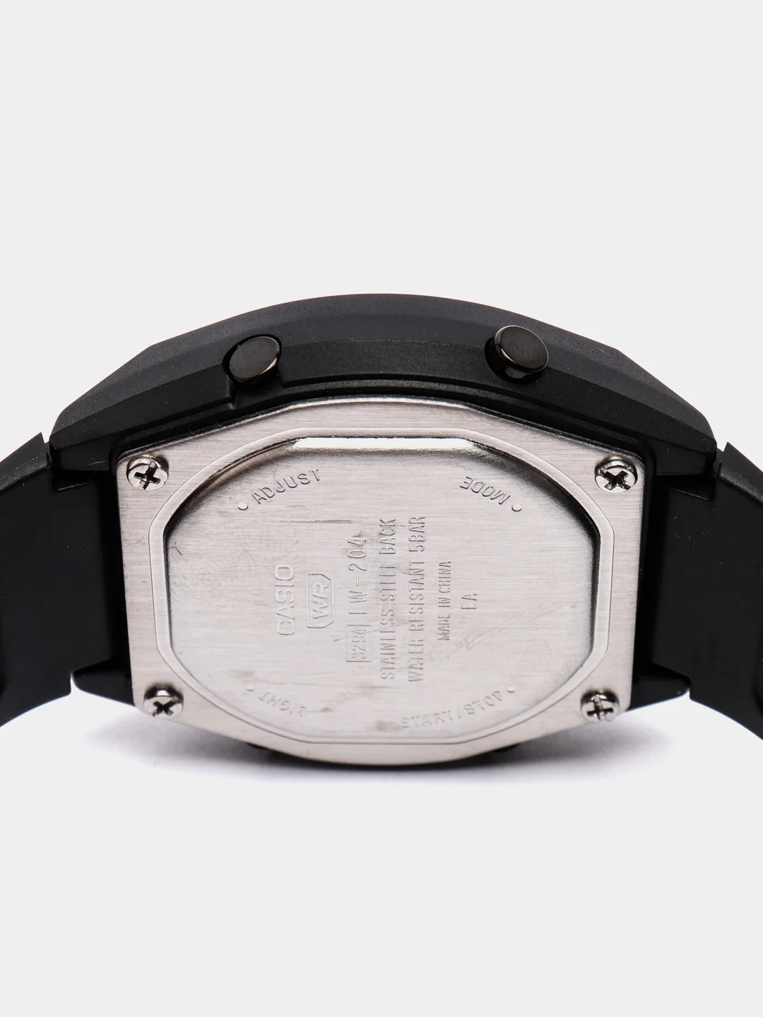 Черный часы наручные электронные Casio Vintage B640 / LW-204